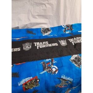 Trans Formers Full Flat Bed Sheet/Pillowcase Only Cotton  Sheet